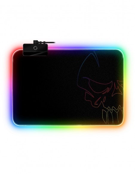 Spirit of Gamer Darkskull Alfombrilla de ratón para juegos Negro, Multicolor