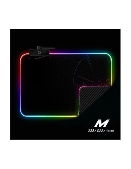 Spirit of Gamer Darkskull Alfombrilla de ratón para juegos Negro, Multicolor