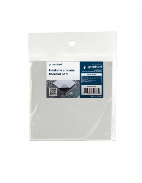 Gembird TG-P-01 compuesto disipador de calor Parche térmico 2 W m·K 23 g
