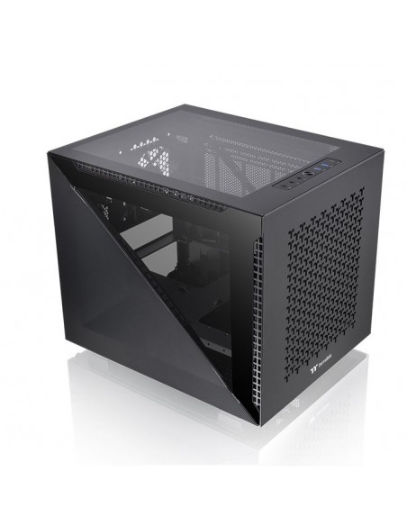 Thermaltake Divider 200 TG Air Micro Micro Torre Negro