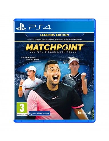 Deep Silver Matchpoint - Tennis Championships Legendary Inglés PlayStation 4