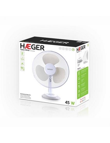 VENTILADOR DE MESA HAEGER TABLE WIND FA-016.007A - Imagen 2