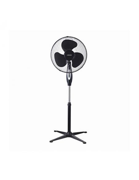 VENTILADOR DE PIE HAEGER CROSS WIND SF-16B.010A NEGRO - Imagen 1
