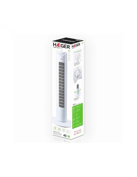 VENTILADOR DE TORRE HAEGER TOWER FAN TF-029.003A - Imagen 2