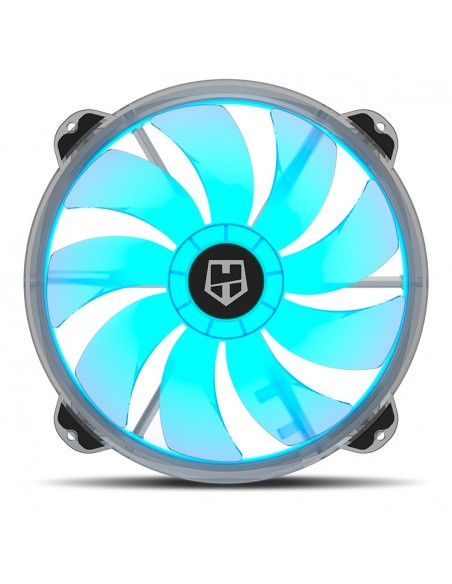 NOX X200-FAN Carcasa del ordenador Ventilador 20 cm Translúcido 1 pieza(s)