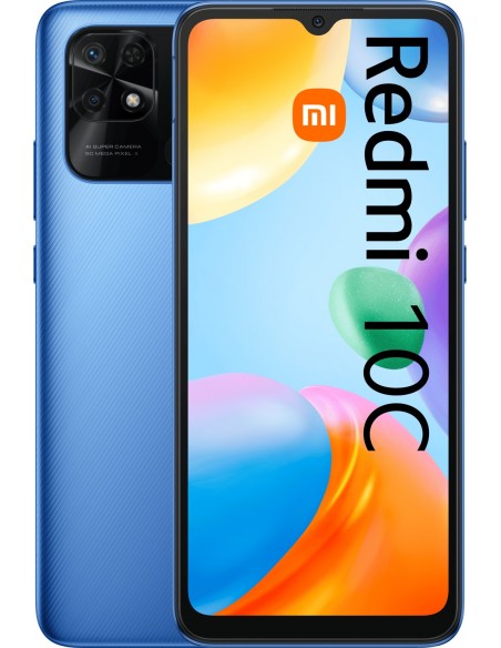 Xiaomi Redmi 10C 17 cm (6.71") SIM doble Android 11 4G USB Tipo C 3 GB 64 GB 5000 mAh Azul