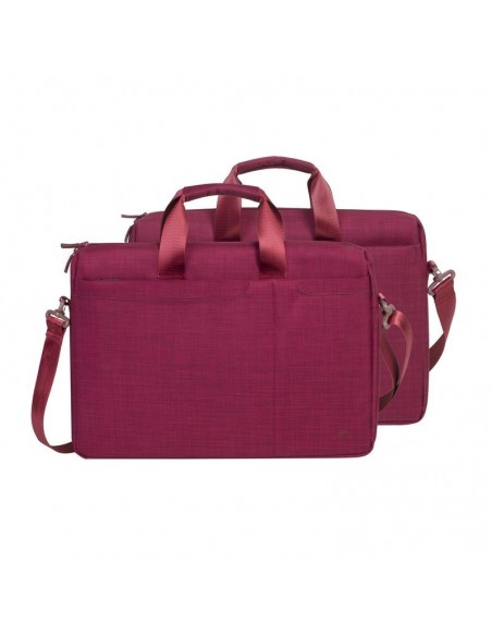 Rivacase 8335 maletines para portátil 39,6 cm (15.6") Maletín Rojo