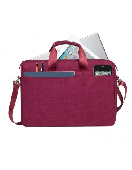 Rivacase 8335 maletines para portátil 39,6 cm (15.6") Maletín Rojo