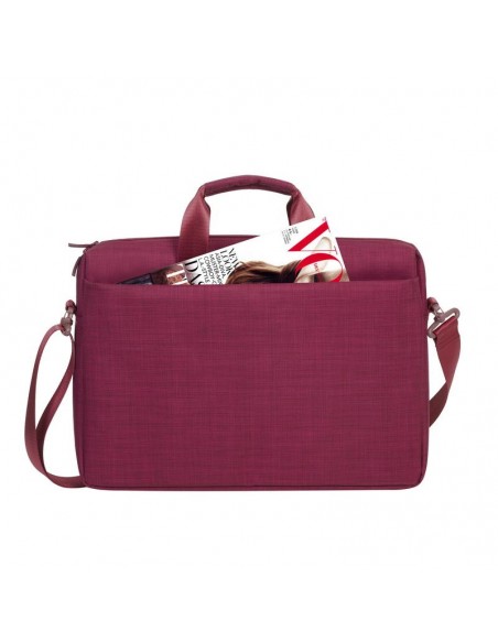 Rivacase 8335 maletines para portátil 39,6 cm (15.6") Maletín Rojo