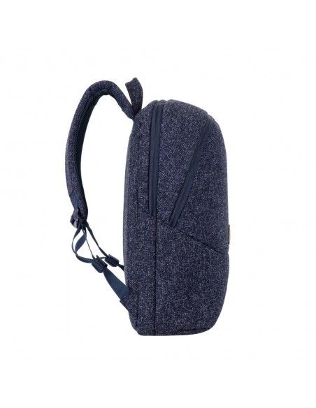 Rivacase 7962 maletines para portátil 39,6 cm (15.6") Mochila Azul, Blanco