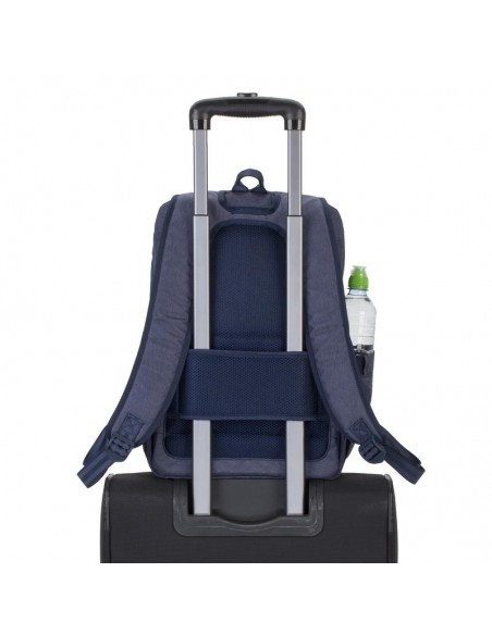 Rivacase 7760 maletines para portátil 39,6 cm (15.6") Funda tipo mochila Azul