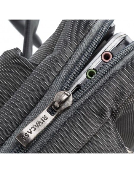 Rivacase 8231 maletines para portátil 38,1 cm (15") Bandolera Gris
