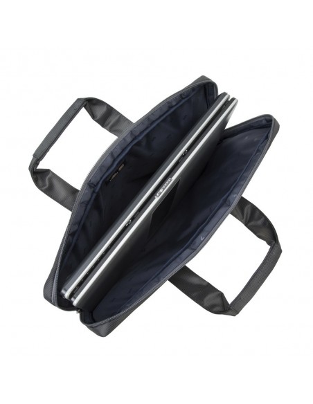 Rivacase 8251 maletines para portátil 43,9 cm (17.3") Maletín Gris