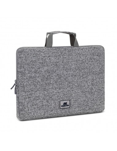Rivacase 7915 light grey Laptop sleeve 13.3 with handles maletines para portátil 39,6 cm (15.6") Funda Gris