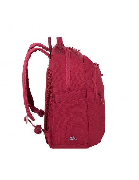 Rivacase Aviva maletines para portátil 35,6 cm (14") Mochila Rojo