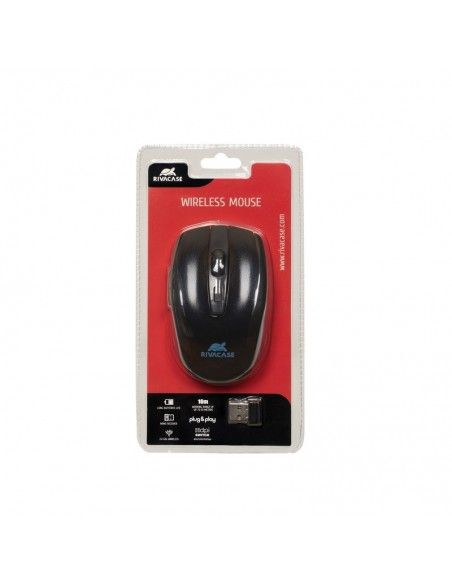 Rivacase 8038 + WIRELESS MOUSE maletines para portátil 39,6 cm (15.6") Maletín Negro