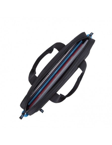 Rivacase 8027 maletines para portátil 35,6 cm (14") Funda protectora rígida Negro