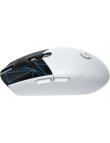 Logitech G G305 K DA ratón mano derecha RF Wireless + Bluetooth Óptico 12000 DPI