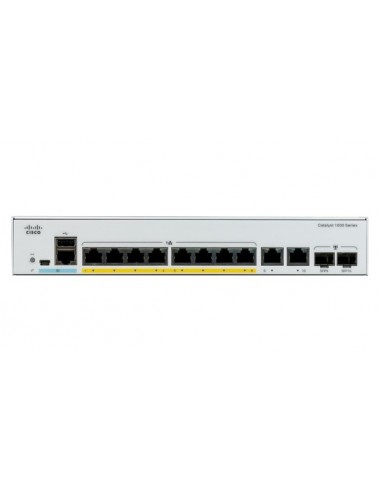 Cisco Catalyst C1000-8T-2G-L switch Gestionado L2 Gigabit Ethernet (10 100 1000) Gris