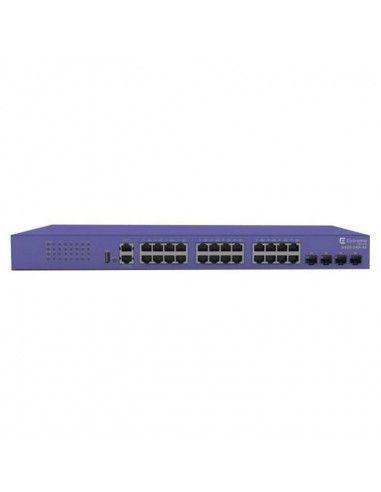 Extreme networks ExtremeSwitching X435 Gestionado Gigabit Ethernet (10 100 1000) Energía sobre Ethernet (PoE) Violeta