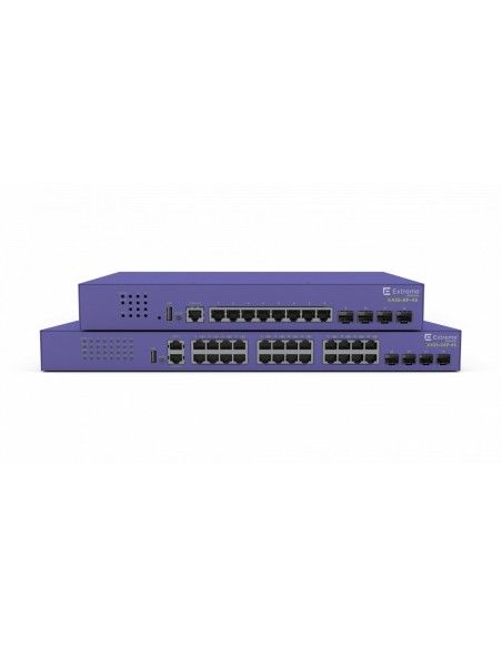 Extreme networks ExtremeSwitching X435 Gestionado Gigabit Ethernet (10 100 1000) Energía sobre Ethernet (PoE) Violeta