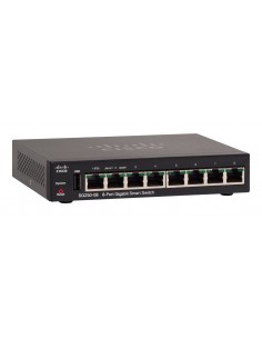 Cisco SG250-08 Gestionado L2 L3 Gigabit Ethernet (10 100 1000) Negro