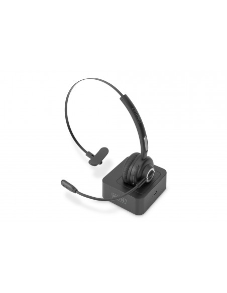 Digitus Headset Bluetooth On Ear con estación de acoplamiento
