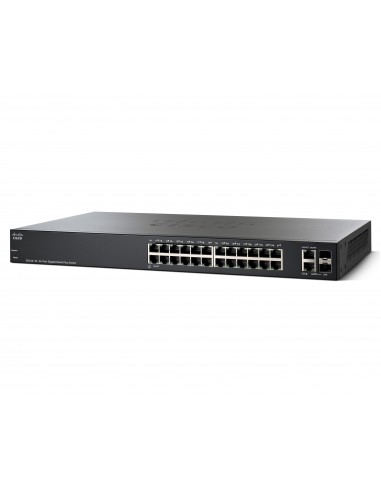 Cisco Small Business SG220-26 Gestionado L2 Gigabit Ethernet (10 100 1000) Negro
