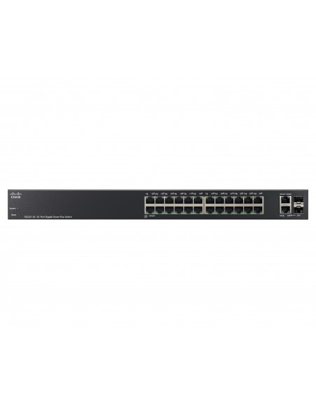 Cisco Small Business SG220-26 Gestionado L2 Gigabit Ethernet (10 100 1000) Negro
