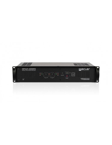 ECLER GPA2-400ES amplificador de audio 2.0 canales Rendimiento fase Negro