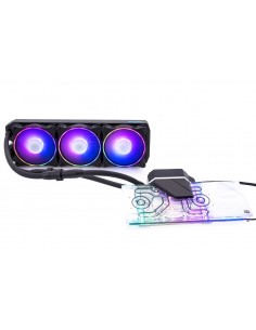 Alphacool Eiswolf 2 AIO Tarjeta gráfica Sistema de refrigeración líquida todo en uno Negro, Transparente