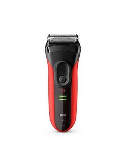 AFEITADORA BRAUN SERIES 3 PROSKIN 301BT ROJO