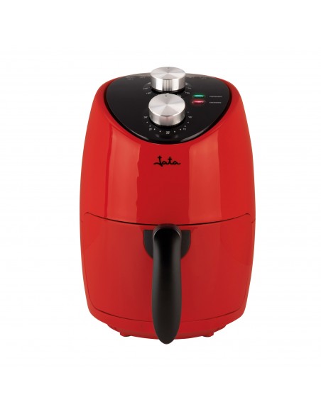 JATA JEFR1222 freidora Sencillo 2 L Independiente 1000 W Freidora de aire caliente Negro, Rojo