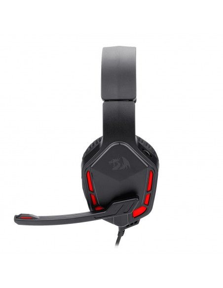 REDRAGON H220-LED THEMIS, Auricular stereo multiplataforma, iluminación roja