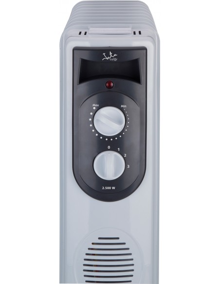 JATA R111 Interior Gris 2500 W Radiador de aceite eléctrico