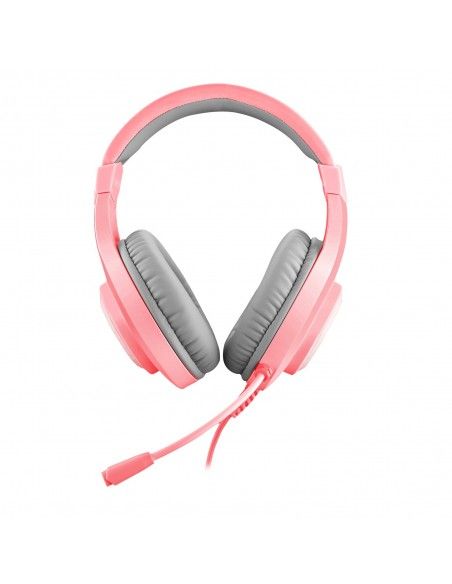 REDRAGON H260P-RGB HYLAS RGB PINK, Auricular stereo multiplataforma, iluminación RGB