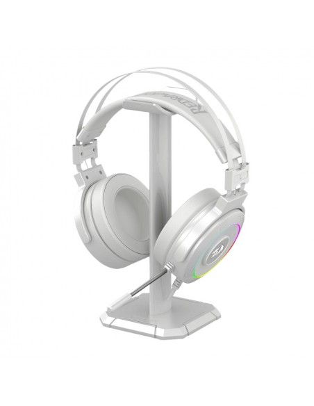 REDRAGON H320W-RGB LAMIA WHITE, Auricular 7.1 iluminación RGB