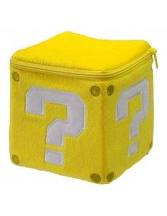 Sherwood Media 35080036 caja de almacenaje Rectangular Felpa Blanco, Amarillo