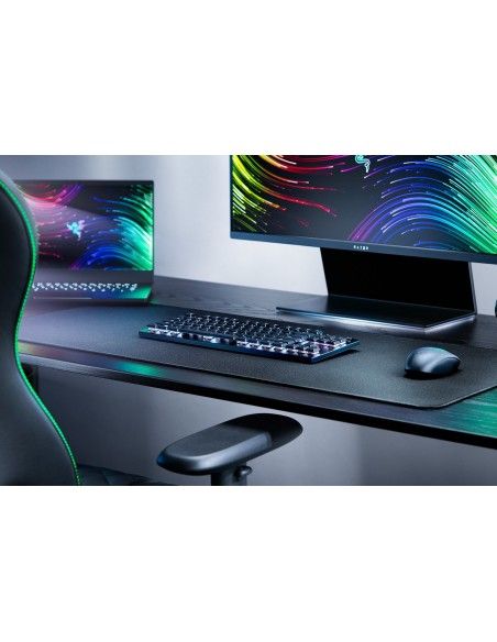 Razer DeathStalker V2 Pro Tenkeyless teclado USB + Bluetooth QWERTY Inglés de EE. UU. Negro