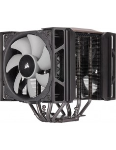 Corsair A500 Procesador Enfriador 12 cm Negro, Metálico 1 pieza(s)