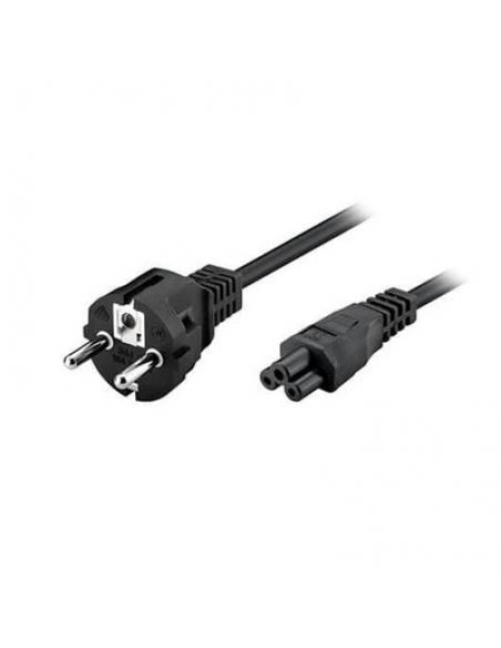 CABLE ALIMENTACION TIPO TREBOL 2M PHASAK NEGRO