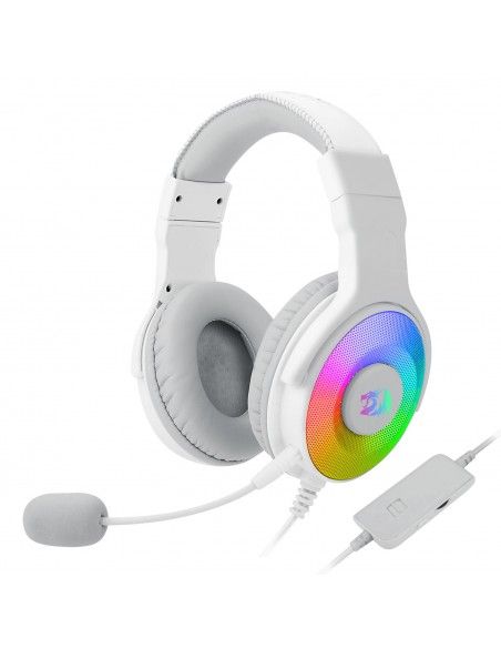 REDRAGON H350W-RGB PANDORA WHITE, Auricular 7.1 iluminación RGB