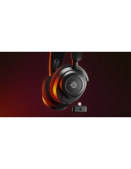 Steelseries Arctis Nova 7 Auriculares Inalámbrico Diadema Juego USB Tipo C Bluetooth Negro