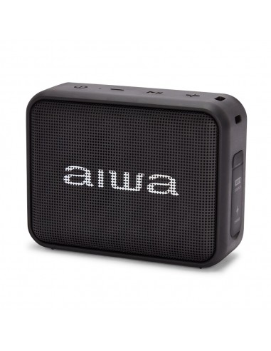Aiwa BS-200BK altavoz portátil Altavoz monofónico portátil Negro 6 W