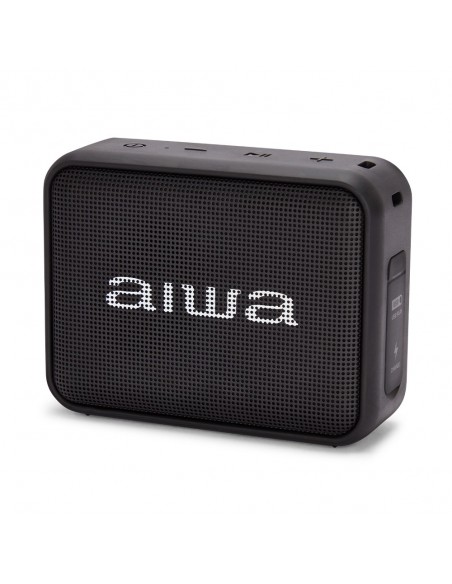 Aiwa BS-200BK altavoz portátil Altavoz monofónico portátil Negro 6 W