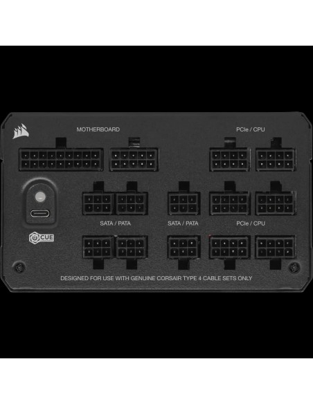 Corsair HX1000i unidad de fuente de alimentación 1000 W ATX Negro