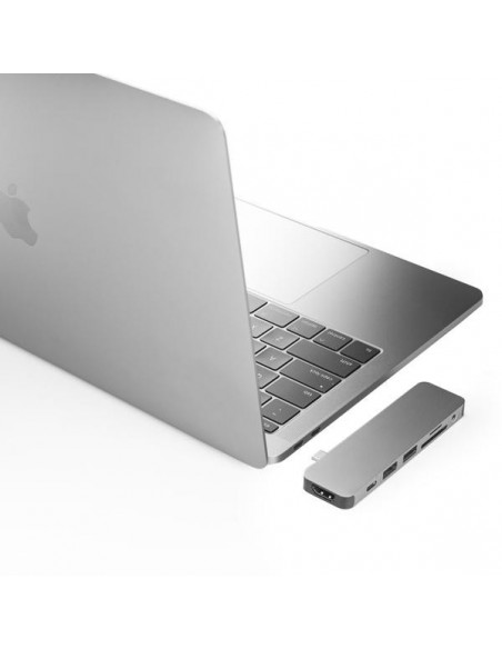 HYPER GN21D-SILVER hub de interfaz Plata