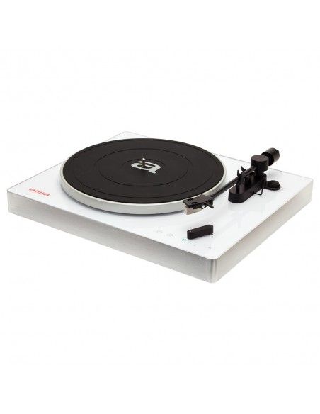 Aiwa APX-680BT WT Tocadiscos de tracción por correa Blanco