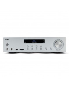 Aiwa AMU-120BTSL amplificador de audio 2.0 canales Hogar Gris