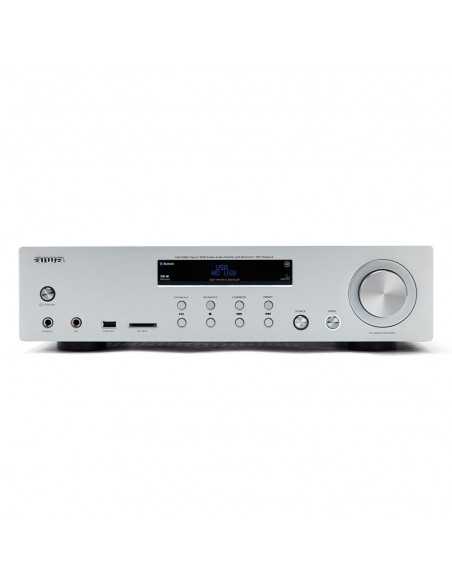 Aiwa AMU-120BTSL amplificador de audio 2.0 canales Hogar Gris